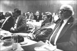 <p>19. M&auml;rz 1983 in Andernach - Delegierte unseres S&auml;ngerkreises in der Mittelrheinhalle - von links nach rechts: Anton Masberg, Bernd Schneider, Lothar K&ouml;llner, Peter Gerhards</p>